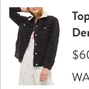 Top shop denim jacket